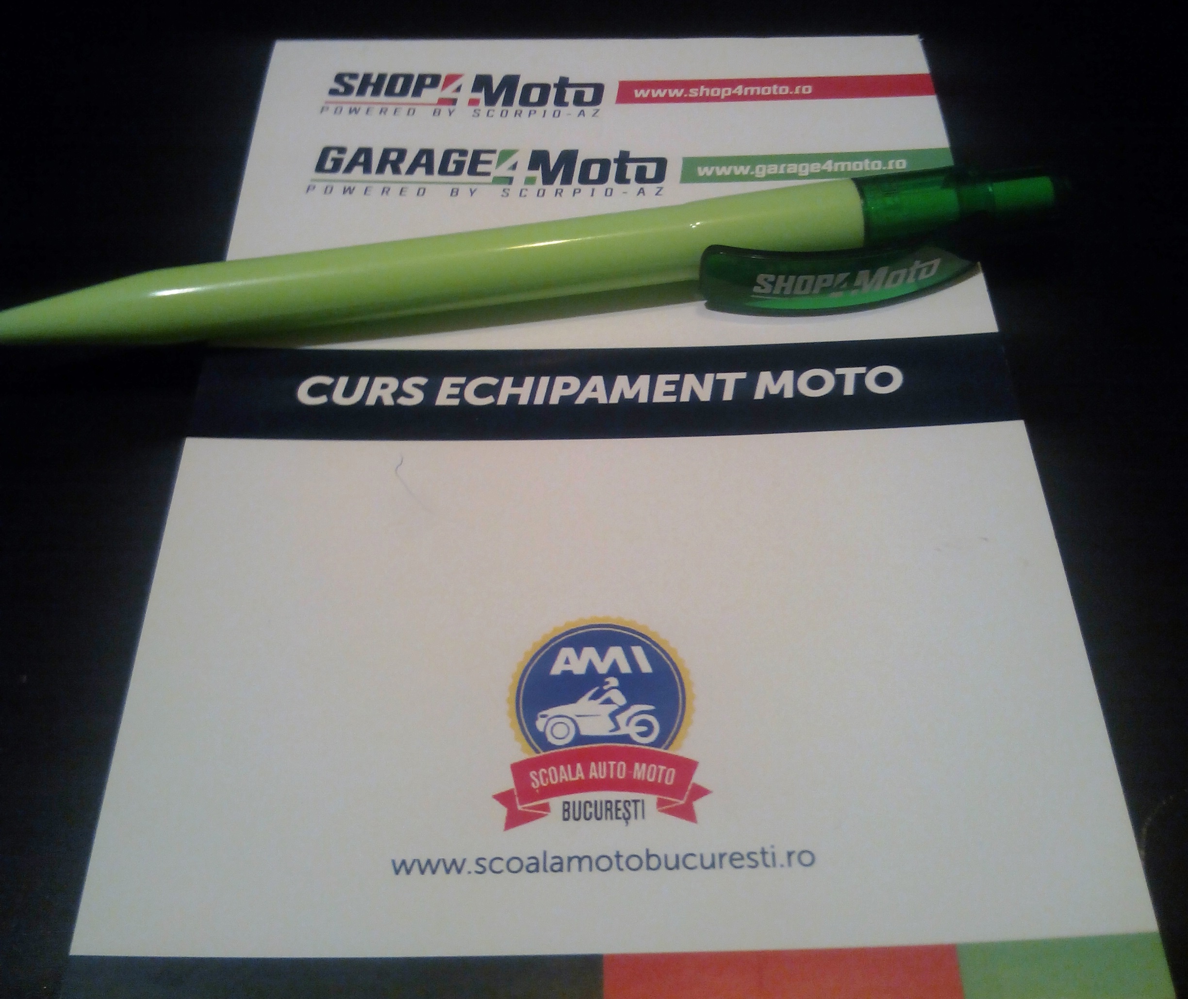 curs echipamente moto - scoala ami - shop4moto