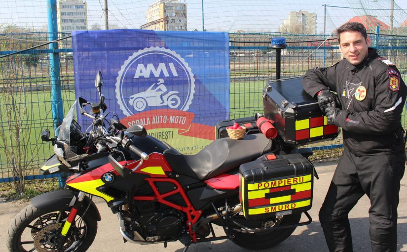 Prim Ajutor la Scoala Moto AMI cu Fundatia SMURD 2021